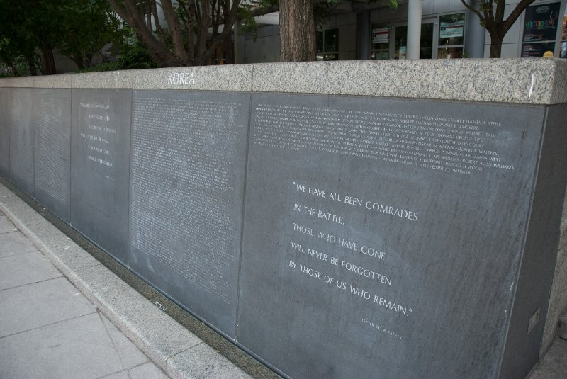 Seattle080309-8531.jpg - Garden of Remembrance at Benaroya Hall by Robert Murase. Washington State War Memorial.