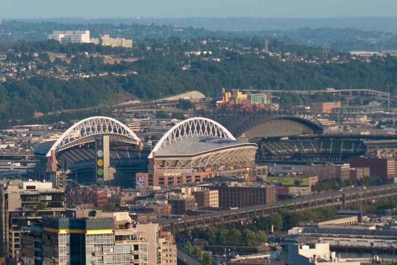 Seattle080309-8344.jpg - Qwest Field, SafeCo Field as viewed from the SE side of the Space Needle Observation Deck