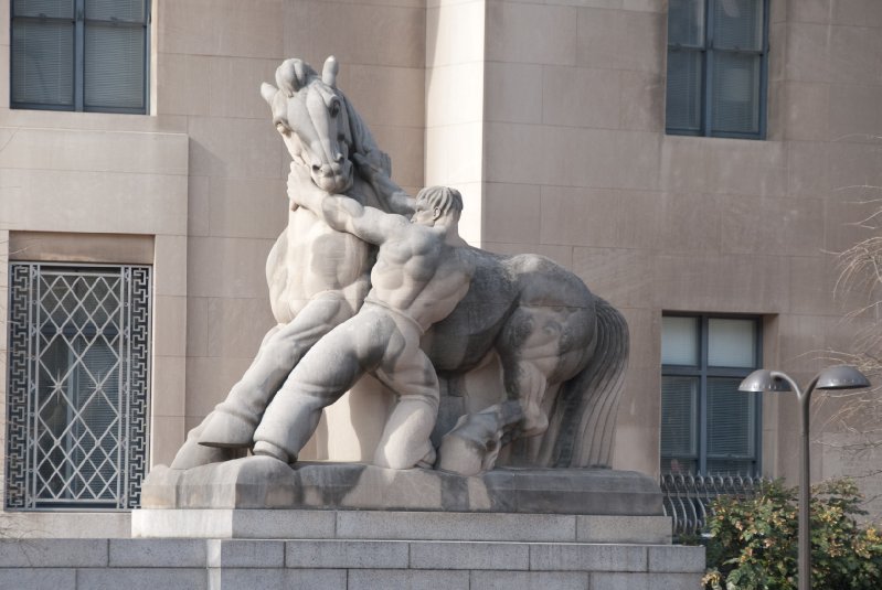 WashDC032709-4203.jpg - Federal Trade Commission - “Man Restraining Trade” by Michael Lantz