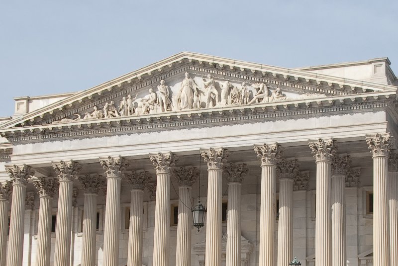 WashDC032709-4242-2.jpg - Sculptural pediment over the Senate entrance: "Progress of Civilization"