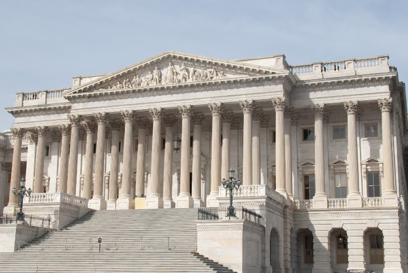 WashDC032709-4242.jpg - The East Front of the U.S. Capitol. North Wing, Senate.