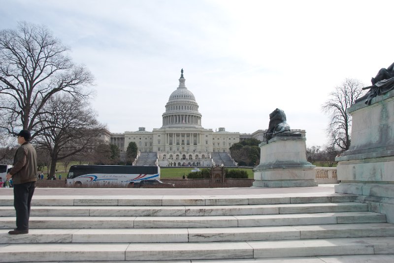 WashDC032709-4275.jpg - Ulysses S. Grant Memorial (foreground)