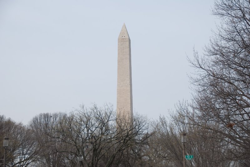 WashDC032709-4319.jpg - Washington Monument, looking West from the front of the American History Museum