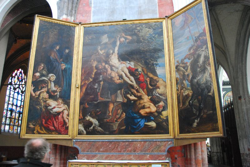 Antwerp021610-1426.jpg - The Raising of the Cross (1609-1610).  Peter Paul Rubens (1577-1640)