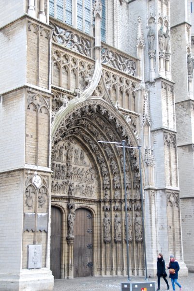 Antwerp021610-1446.jpg - The West Door of the The Cathedral of Our Lady, Antwerp