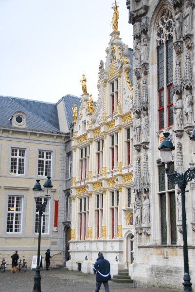 Bruge021710-1763.jpg - Burg Square: Old Recorder's House, Stadhuis (right edge)