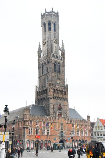 Bruge021710-1753.jpg - Belfry in the Markt of Bruges