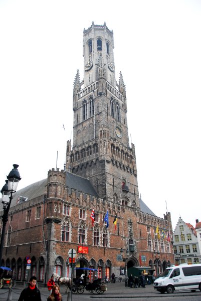 Bruge021710-1756.jpg - Belfry in the Markt of Bruges