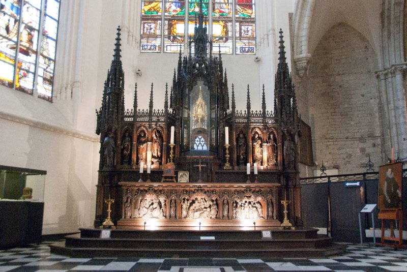 Brussels021310-0880.jpg - Cathedral of St Michael and St Gudule