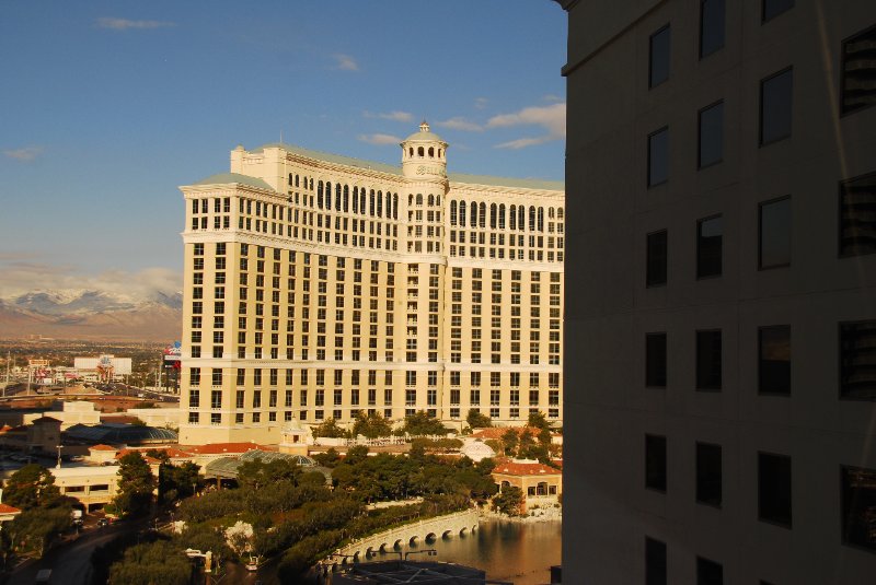 LasVegas020910-0750.jpg - Belagio.  View  looking West  from my room on the 16th floor of the Planet Hollywood Resort and Casino