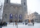 Basilique Notre-Dame de Montréal  Snowing! Basilique Notre-Dame de Montréal / Notre-Dame Basilica. Vieux-Montréal / Old Montréal. Day 1 - Montréal : 2016, Basilique Notre-Dame de Montréal, Montréal, Notre-Dame Basilica, Old Montréal, Place d'Armes, Vieux-Montréal