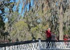 Long White Bridge  The Long White Bridge. Magnolia Plantation & Garden. Weekend with Mike and Liane in Columbia  and Charleston : 2017, Magnolia Plantation & Garden, South Carolina