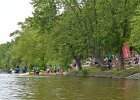 Finish line. Fox River  Approaching the finish line. Fox River Canoe Kayak Race from St Charles to Aurora : 2017, Fox River, Fox River Canoe and Kayak Race, Fox Valley Park District, Kayaking, paddling