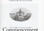 Graduation Program  Commencement Ceremony Program : 2017, Graduation, Graduation Ceremony, Liz, UW Madison
