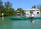 Jack  Kayaking around Buck Key. Started around the North tip of Buck,, South along the far side and then back up Roosevelt Channel,  The tide was coming in, the wind was from the south and the water was very smooth. : 2018, Buck Key, Captiva, Kayaking