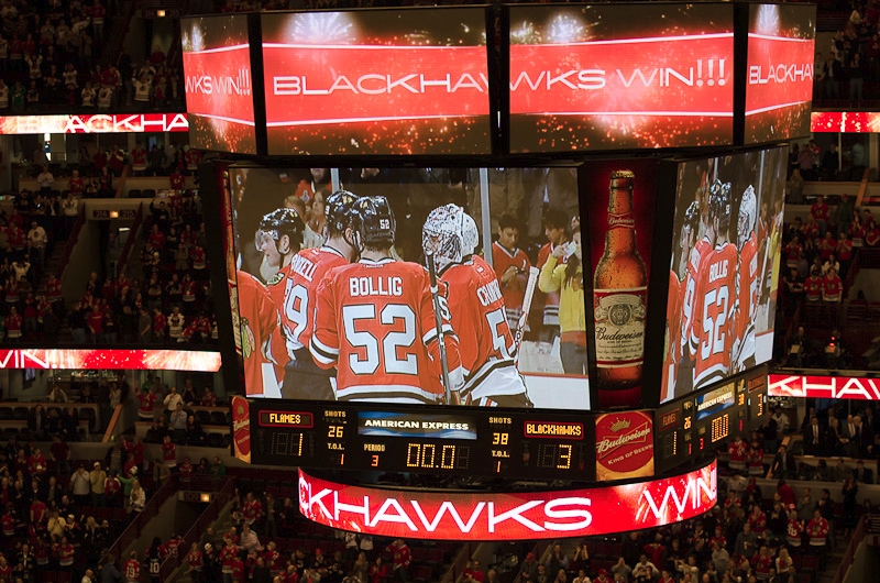 Blackhawks vs Calgary Flames