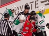 Crowd in front of the Dallas goal. Blackhawks v Dallas Crowd in front of the Dallas goal. Blackhawks v Dallas