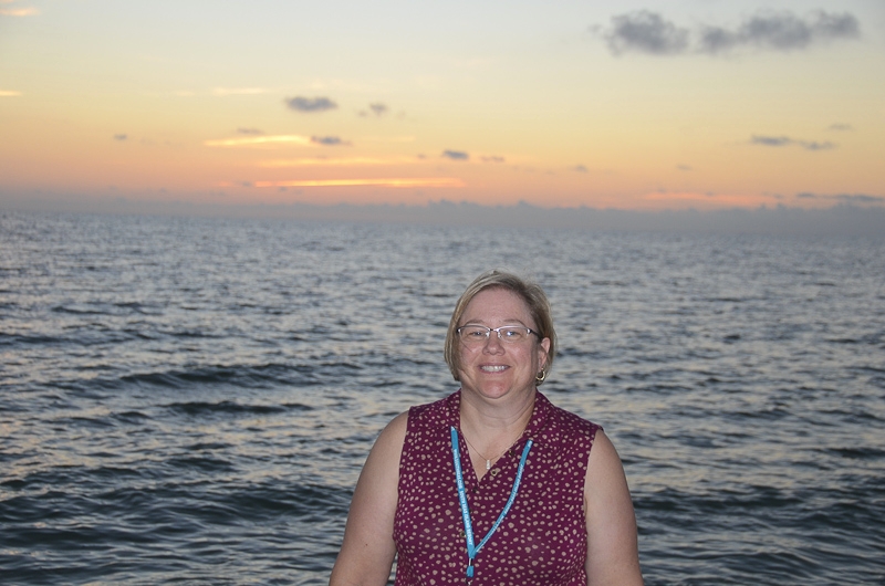Cathie, Sunset on Captiva beach