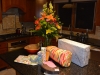Opening Cathie birthday presents at home