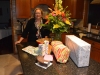 Opening Cathie birthday presents at home