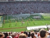 The pregame marching band performance at the Missouri vs USC Football game at Williams Brice Stadium