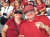 Jack and Cathie at the Senior year parent's weekend football game.  This year its against Missouri -- "welcome to the SEC!"