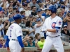 Kris Bryant tripled.  Cubs v Brewers 9/17/16 Kris Bryant tripled.  Cubs v Brewers 9/17/16