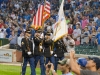 National Anthem. Cubs v Pirates, 2016