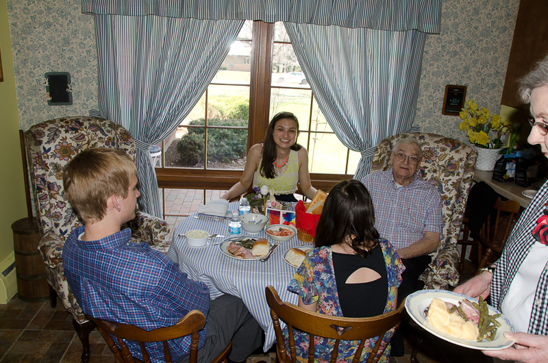 Easter at Mom and Dad's