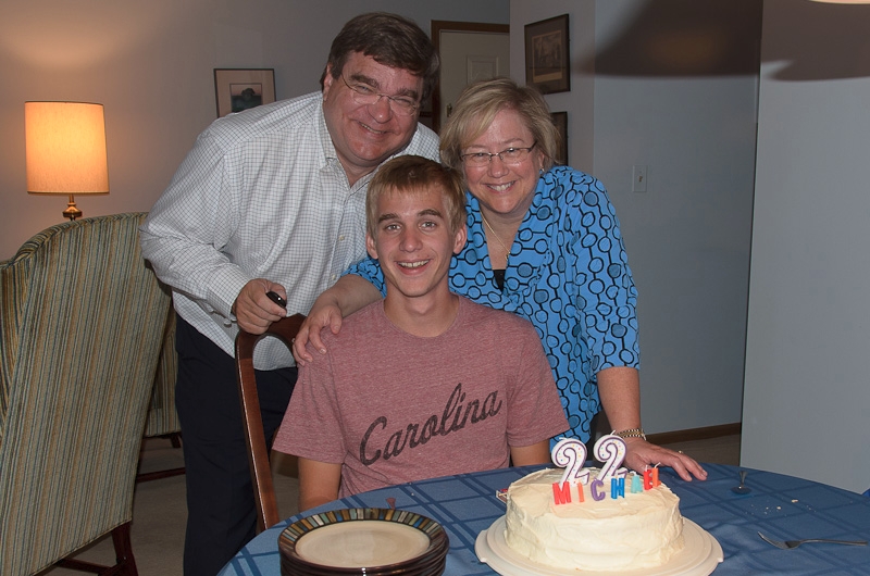 Birthday Cake at Grandma's