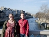 Liz and Paige, Pont Saint-Michel