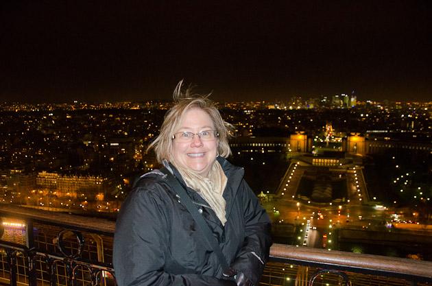 Cathie and TrocadÃ©ro, Tour Eiffel Observation Deck
