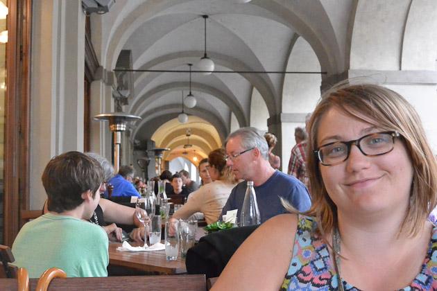 Liz at Malostranska kavarna / Lesser Town Cafe Liz at Lesser Town Cafe