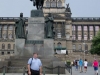 Jack at Saint Wenceslas memorial Jack at Saint Wenceslas memorial