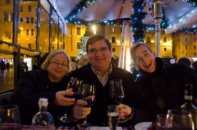 Cathie, Jack and Mike