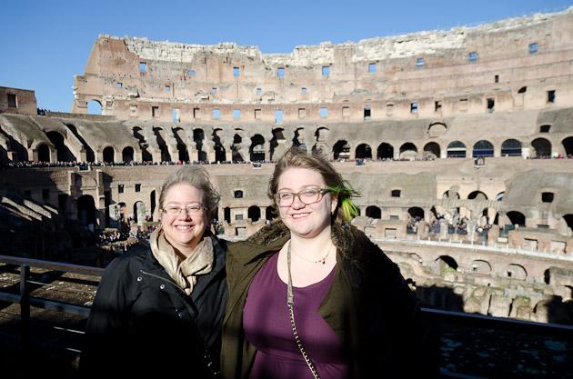 Cathie and Liz