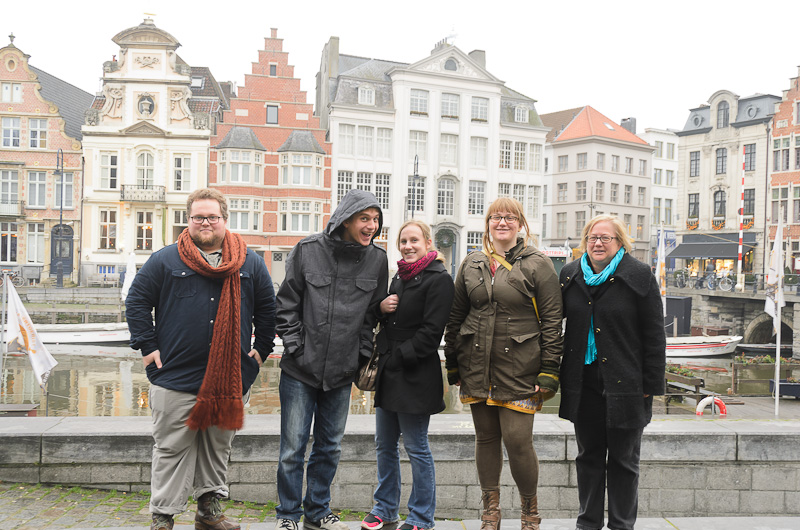 Gent Centrum Walk – Gravensteen Castle, Graslei and Korenlei Streets, River Leie
