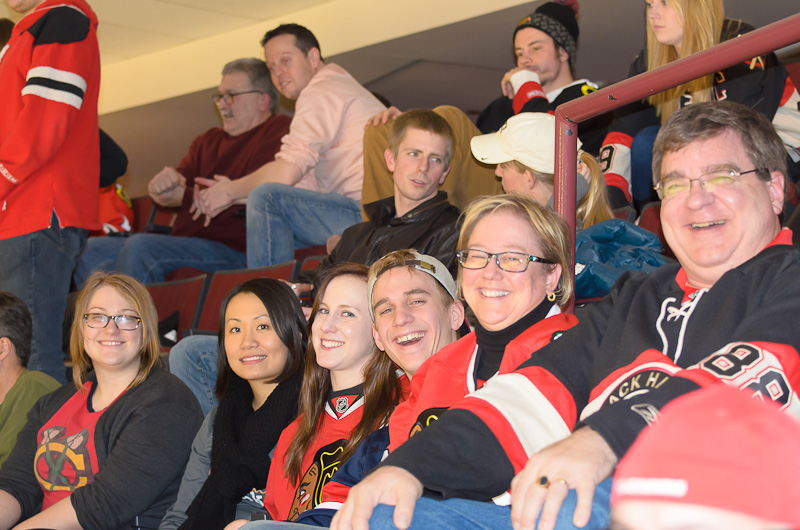 Blackhawks vs Jets 1/26/14