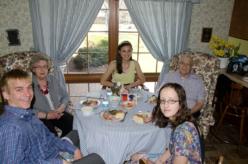Easter At Mom’s April 2014