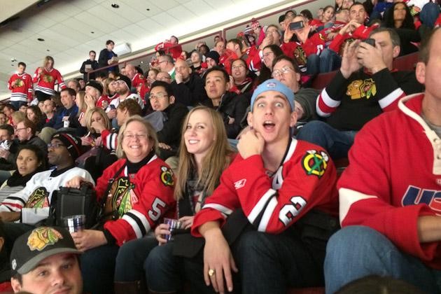 Blackhawks vs Dallas Stars 11/16/14