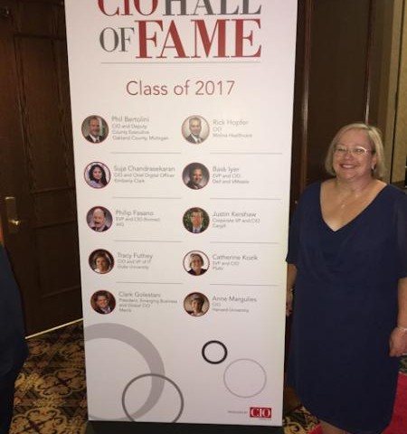 Cathie’s CIO Hall of Fame Induction at the Broadmoor 8/16/17