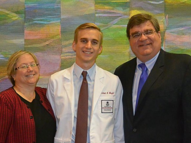 Mike’s White Coat Ceremony – Oct 2015