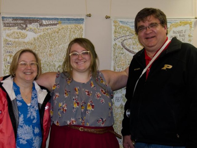 Liz MFA Graduate Art Exhibit 4/29/17
