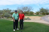 Jack and Steve Golfing in Phoenix
