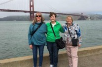 Cathie, Vicki, and Sue weekend in San Francisco 4/1/18